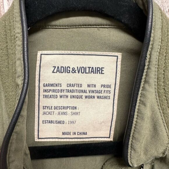 Zadig & Voltaire Kavy Lyocell jacket - Picture 4 of 8
